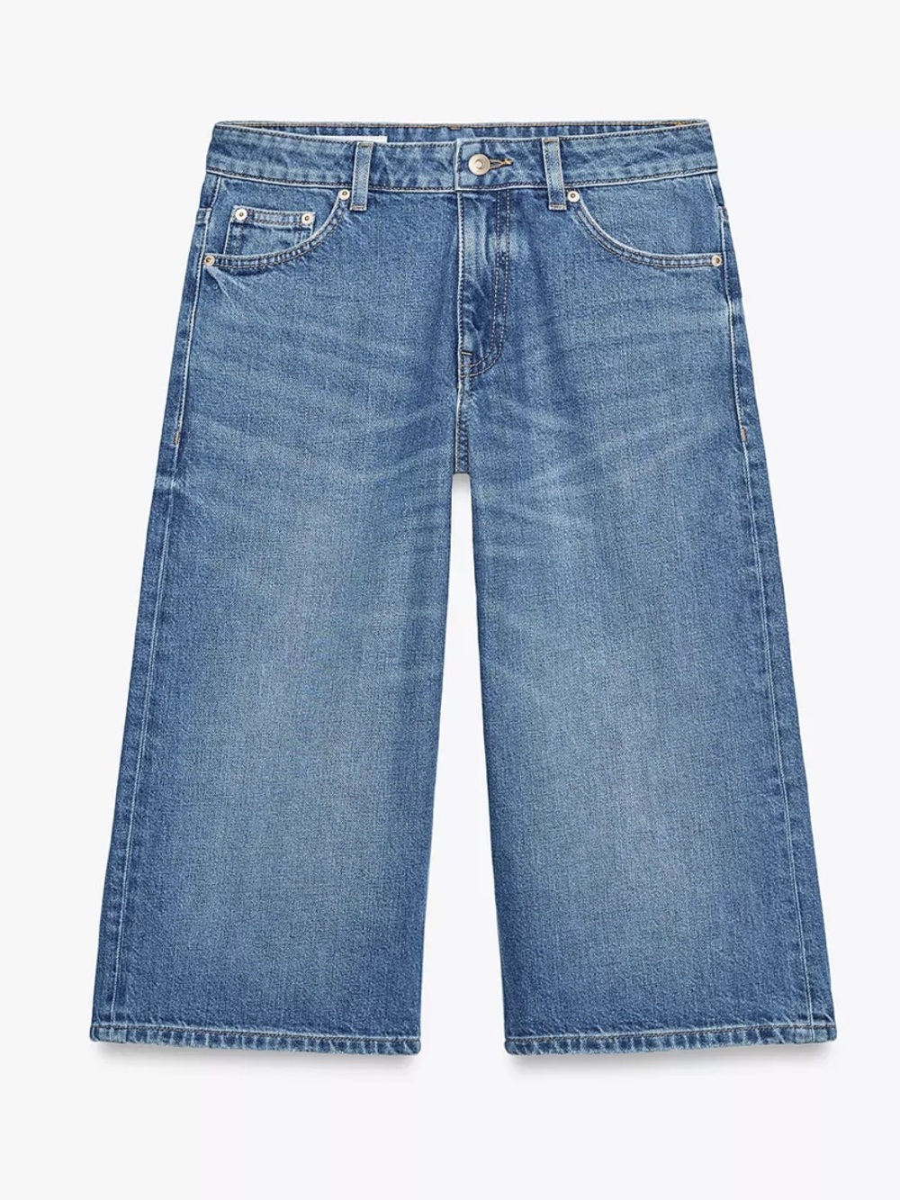 DENIM LOW RISE JORTS